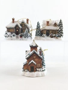 Winter Memories Ornament Collection Set 39208 by Thomas Kinkade - NO COA - Picture 1 of 10