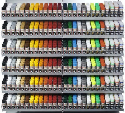 19,98-11,23€/L  Lack - Spray 400 ml Lackspray verschiedene Farben NEU - Bild 1 von 3