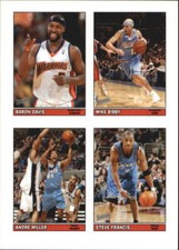 2005-06 Bazooka 4-on-1 Stickers Basketball Card Pick (Inserts)