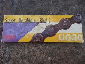 Nib KMC UG30 chain 1/2 x 3/32" 116link 5/6 speed Catena Bici Corsa Ciclismo - Picture 1 of 4