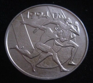 MDS FINNLAND FINLAND 100 MARKKAA 1994 "LEICHTATHLETIK EM", SILBER #H - Picture 1 of 2