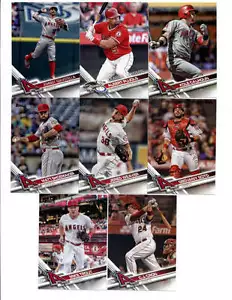 2017 Topps 1 2 Update LA Anaheim Angels Team Set Albert Pujols Mike Trout 29 - Bild 1 von 3