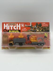 NEW 2023 Matchbox Hitch and Haul Construction Set Mini Ex 70th Anniversary