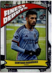 Santiago Rodriguez 2024 Topps Finest MLS Finest Debuts #FD-14 NYCFC - Bild 1 von 2