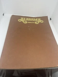 Complete ALABAMA Band Song Book Sheet Music Warner Bros Lyrics Sing Country - Picture 1 of 7