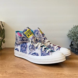Converse Chinatown Market Chuck 70 hochweiß lila Batman Turnschuhe Gr. 11M/13W - Bild 1 von 8