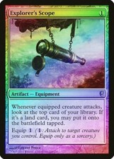 Explorer's Scope FOIL Conspiracy NM Artifact Uncommon MAGIC MTG CARD ABUGames