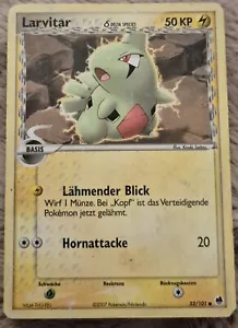 Pokemon EX Dragon Frontiers 52/101 - Larvitar Deutsch - Bild 1 von 2