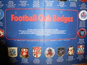 Distintivi in foil per club di calcio Esso anni 70. Scegli la tua squadra. P&P GRATIS - Foto 1 di 1