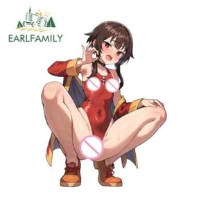 EARLFAMILY 5.1" Loli Swimwear Sexy Car Sticker Personality Anime Megumin Decals - Picture 1 of 2