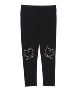 Epic Threads Little Girls heart love Leggings Size 6 - Picture 1 of 4