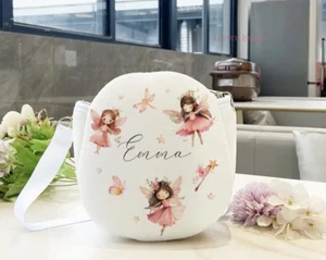 Personalisierte Mädchen Fee Schultertasche Geldbörse Crossbody Glücksgeldbörse Geschenkidee - Bild 1 von 2