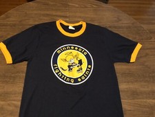 Minnesota Fighting Saints WHA Hockey Jack Carlson 21 Small Ringer T Shirt