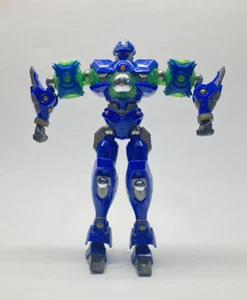 Takara Microman 015 Cross Magne Power RobotMan Magnet Action Figure 7.5" Blue - Picture 1 of 8