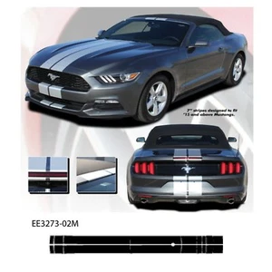 "Stallion Slim" Ford Mustang '15-17 with XM/Spoiler Graphic Kit - Gloss Black - Picture 1 of 1
