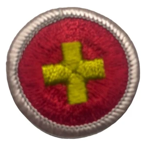 Parche Insignia Mérito Cruzado Salvador Vidas BSA Boy Scouts De Colección - Imagen 1 de 1