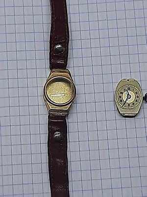 Antiques. Men's watch. The body is gold-plated 20 microns. Corps of World War II - Image 1 of 4