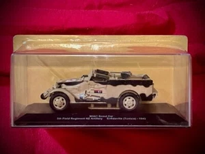 Eaglemoss 1/43 M3A1 Scout Car RNZA 5th Field Rgt NZ Artillery - Picture 1 of 2