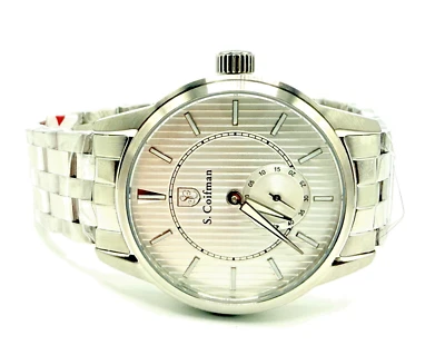NEW S Coifman. WATCH SC0508 44mm Japan VD78 3 Year Warranty NO BOX - Image 1 of 4
