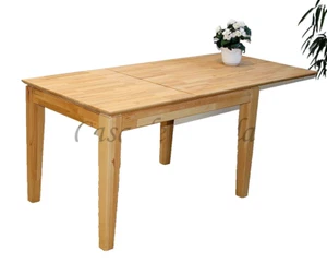 Massivholz Esstisch ausziehbar 160/220x75x90cm holz Kernbuche massiv geölt tisch - Bild 1 von 6