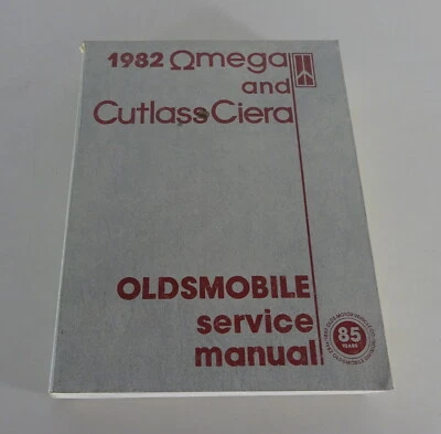 Officina Manuale/Manuale di Servizio Oldsmobile Omega/Cutlass Ciera From 1982 - Immagine 1 di 4