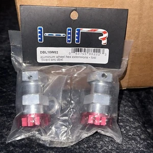 Hot Racing DBL10W02 Aluminum Wheels Hex Extensions - Losi 5ive-t Wrc Dbxl - Picture 1 of 4