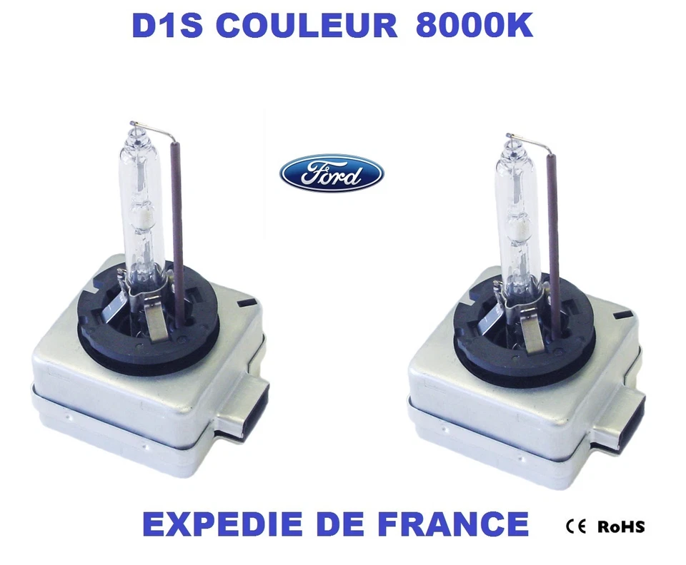 2 Bombillas Xenón D1S Ford C-Max Focus Galaxy 35W 8000K Nuevo - Imagen 1 de 1