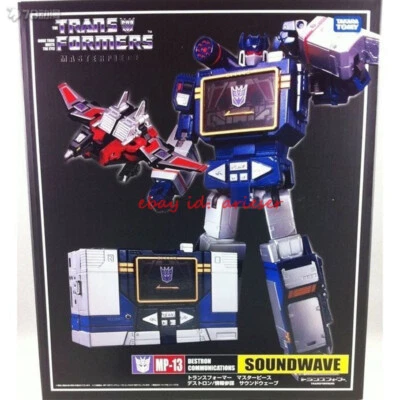 Hot New TAKARATOMY MP Series MP-13 Soundwave Armor Deformation Toys In Stock - Image 1 of 4