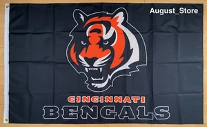 Cincinnati Bengals 3x5 Fuß Flagge Banner NFL - Bild 1 von 2