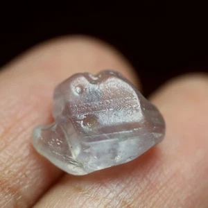 Stunning Certified 6.64ct Natural Unheated Ceylon White Sapphire Sri Lanka Rough - Picture 1 of 7