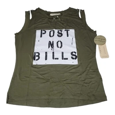 Новый с Ярлыками Artelier Nicole Miller женщин Майка пост без счетов вырез безопасности заколка Sz S - Изображение 1 из 4