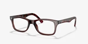 Authentic Ray Ban RX5228 5628 Opal Brown 55/17/140 - Picture 1 of 3