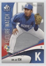 2006 SP Authentic WBC Future Watch /999 Min-jae Kim Min Jae Kim #WBC-69