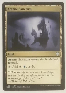 ARCANE SANCTUM Streets of New Capenna Commander MTG Magic - Picture 1 of 1