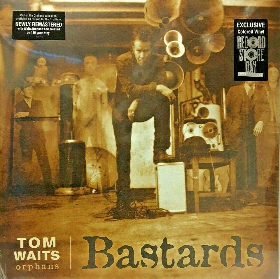 TOM WAITS Orphans Bastards ANTI 2LP NEW SEALED RSD 2018 Exclusive Colored Vinyl - Image 1 of 2