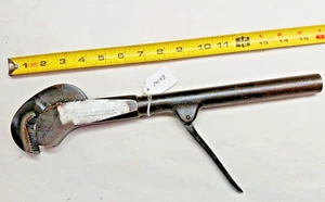 IRLAND Rohrzange Co. Antiker seltener 15-1/2" langer Schraubenschlüssel, Pat. 10-3-1905, USA - Bild 1 von 7