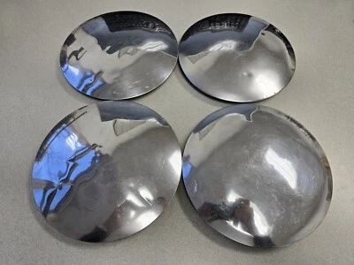 JUEGO DE 4 TAPACUBOS FRENO DISCO ORIGINALES USADOS PORSCHE 356C 356SC SIN AGUJEROS 3/63 NLA 3 Foto 1 de 4