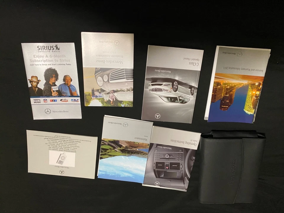 Mercedes Benz C250 C300 C350 C63 2011 AMG clase C conjunto manual del propietario Foto 1 de 1