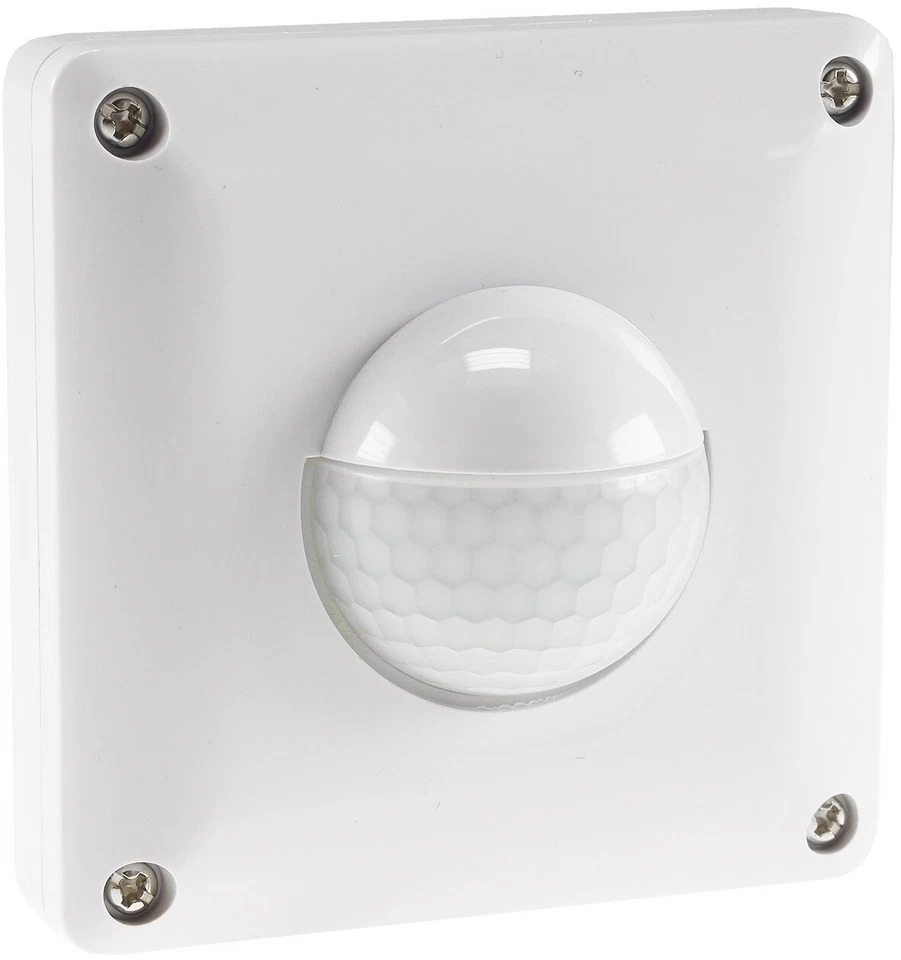 CHILITEC Unterputz PIR-Bewegungsmelder 190°- IP65 LED geeignet, 2 & 3 - Draht Technik