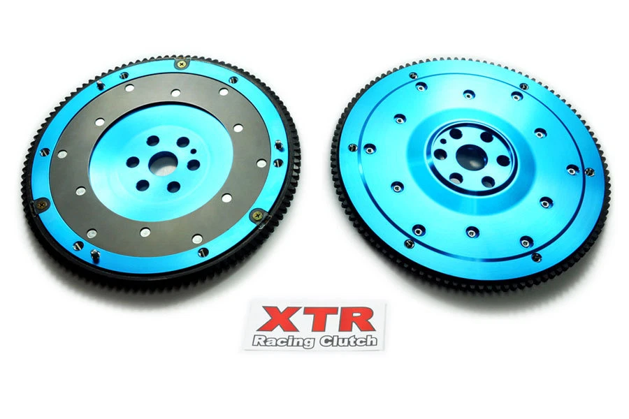 XTR 6061 ALUMINUM CLUTCH FLYWHEEL 1990-05 HONDA CIVIC CRX DEL SOL 1.5L 1.6L 1.7L - Image 1 of 2