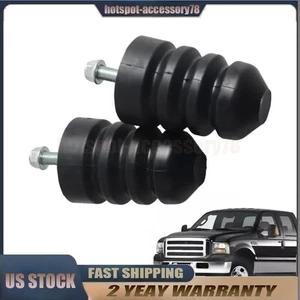 Rear Bump Stops Rear Leaf Spring Bumpers Set for Ford Excursion F250 F350 - Picture 1 of 6