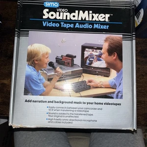 Open Box: SIMA Video Sound Mixer - Video Tape Audio Mixer 1988 Model SSM - Bild 1 von 3
