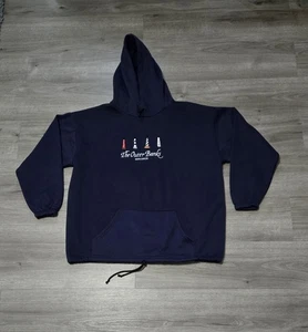 Vtg Outer Banks Fleece Hoodie Pullover North Carolina Size XL Made in USA - Foto 1 di 8
