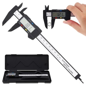 150 mm Digital Calipers Electronic Measuring Tool LCD Screen Display 0-6 inch US - Picture 1 of 11