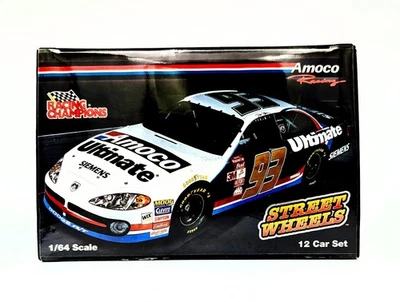 Racing Champions Amoco Street Wheels 12 Car Carry Case 1:64 NASCAR Vintage - Image 1 of 4