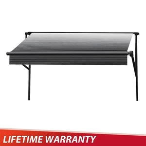 Heavy Duty 18.5oz Vinyl Fabric Camper Awning Replacement 15FT 4-Ply 14'2" - Picture 1 of 14