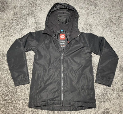 686 Niños Niños Snowboard Esquí Invierno Chaqueta Abrigo Talla Mediana Negro Foto 1 de 4