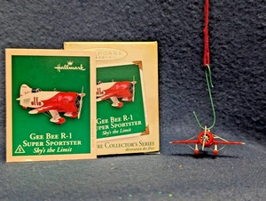 Hallmark Keepsake Gee Bee R-1 Super Sportster Sky's the Limit #5 Series - Picture 1 of 7