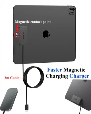 Carga magnética más rápida para iPad Pro M4 13 pulgadas 12,9 pulgadas 11 pulgadas M2 M3 Foto 1 de 4