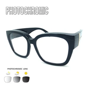 LVIOE 7511 SCHWARZ Unisex FOTOCHROM Large Fit-Over Sonnenbrille TA055 - Bild 1 von 7